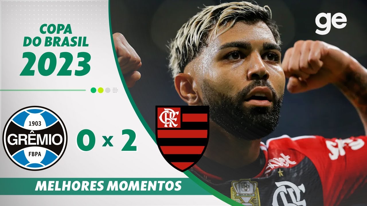 Flamengo 3 x 0 Grêmio  Campeonato Brasileiro: melhores momentos